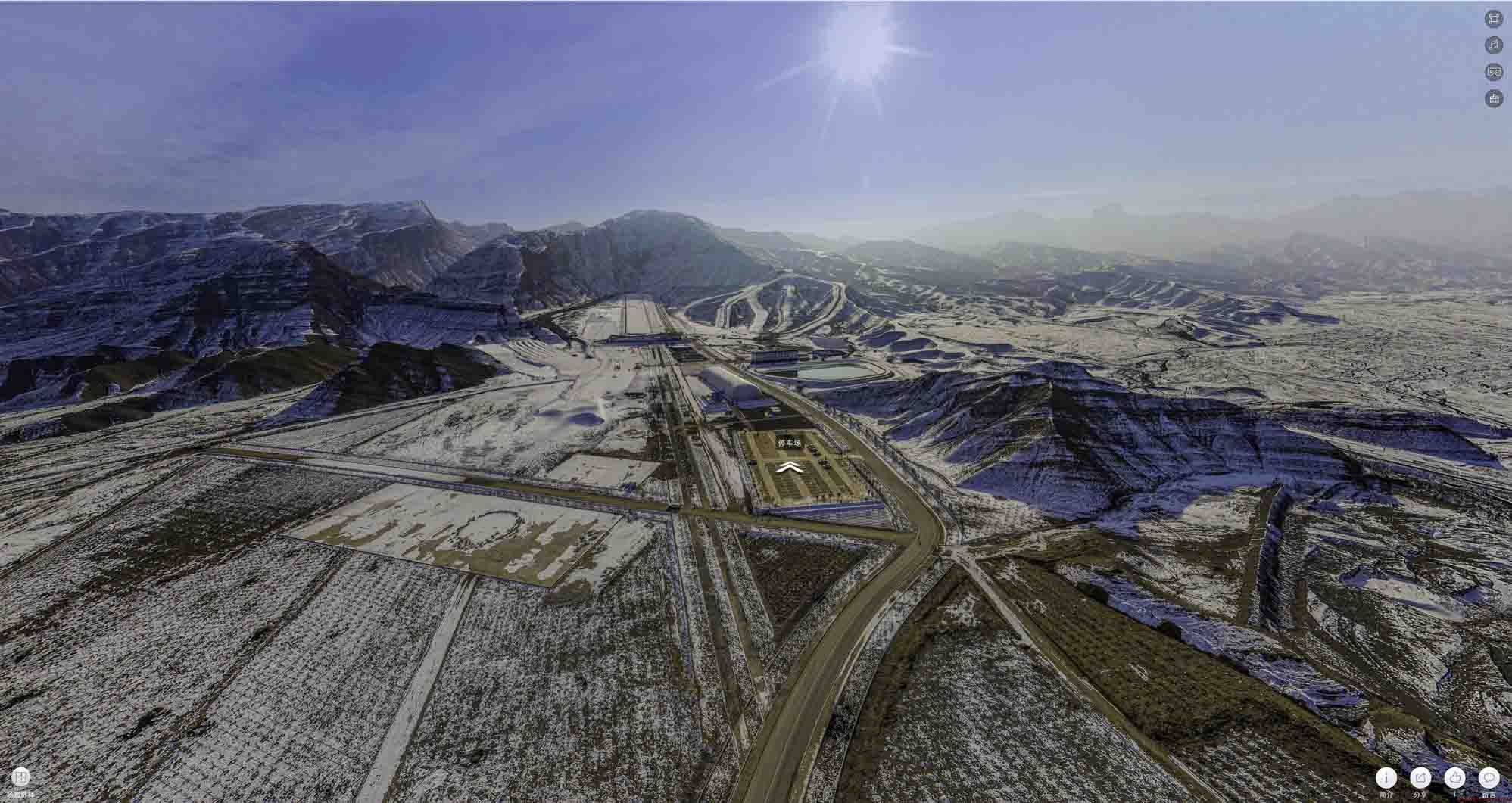 宝山720全景技术：开启全方位视觉新纪元——在手绘地图中的应用探索